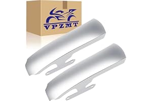 VPZMT Fender Saddlebag Filler Panels Strip Fits for 2009-2013 Harley Touring Road King Electra Glide FLHT FLHR, Chrome