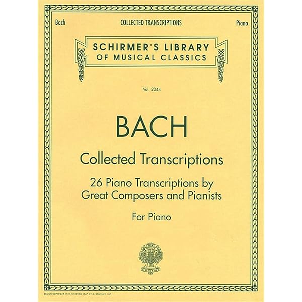 【中古】 Transcriptions / Bach Complete Bach Transcriptions for Solo Piano (Dover Classical