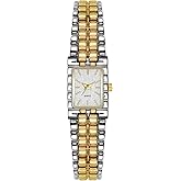 BESTKANG Gold Watches for Women with Small Vintage Bracelet Vintage Fashion Womens Watch Ladies Quartz Wrist Watches Steel Band,Water Resistant