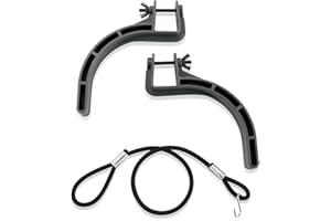 skiguard Climb Stirrups, Eliminates The Need for Toe Straps, Adjustable to Fit Any Boot, Extremely Secure and Easy to Use, Compatible with Most Other Commercially Available Tree Stands