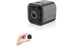 Kxrgnst Hidden Camera - 1080P HD WiFi Wireless Security Camera - Nanny Camera - Best Mini Car Cameras for Surveillance - Surveillance Camera with Motion Detection and Night Vision