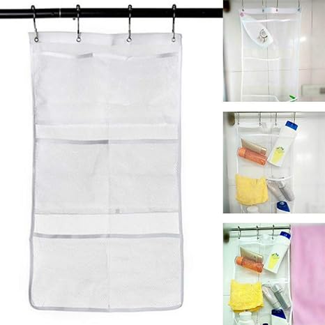 Amazon Com Pcepeivk Quick Dry Hanging Bath Organizer With 6