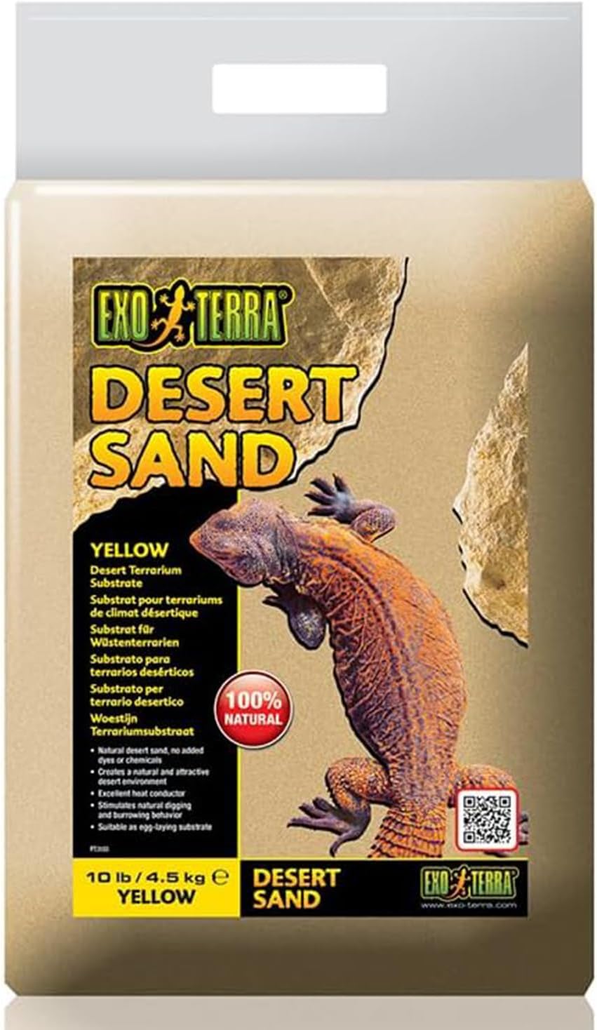 Exo Terra Desert Sand Yellow 4.5 kg Terrarium Substrate