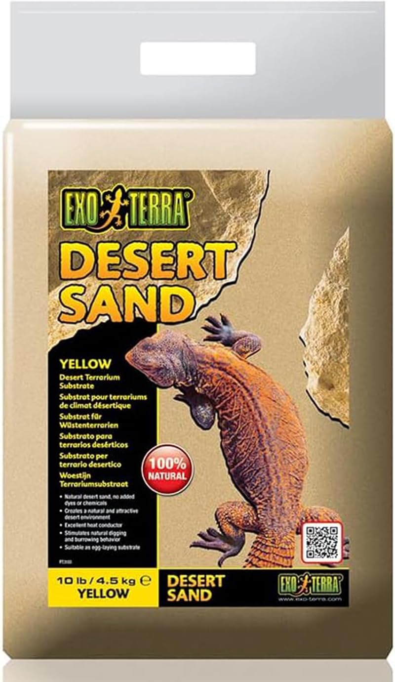 Exo Terra Desert Sand Yellow 4.5 kg Terrarium Substrate