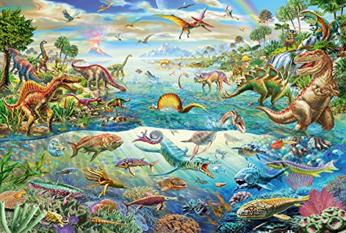 SCHMIDT Discover the Dinasaurs Jigsaw Puzzle (Piece 200)