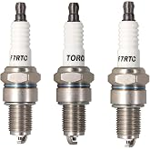 3PK TORCH F7RTC Spark Plug Replace for NGK 5534/BPR7ES V-line-19 | for Bosch 7992/WR5DC 4038/WR5DP, for Champion 332/RN7YC 415/RN9YC 818/RN2C,for Denso W22EPR-U/3088, for ACDelco R41CXLS, OEM