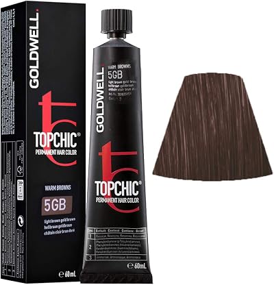 Goldwell Top Chic Permanent Hair Colour 5Gb Light Brown Gold Brown 60ml