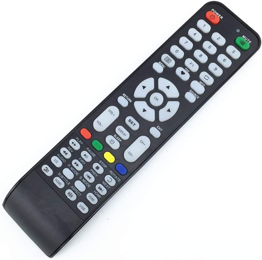 Artshu Universal TV Remote Controller for DLC Shown CHANGHONG HAIER ECOSTAR Polaroid KONKA Singer KTC Orient HTR-T09 Nobel Akira