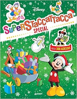 Immagini Natale Walt Disney.Amazon It Natale Superstaccattacca Special Con Adesivi Walt Disney Walt Disney Libri