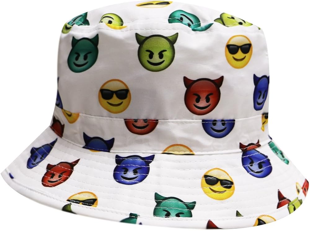 emoji bucket hat