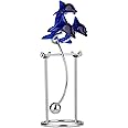 Sunnytech Dolphins Kinetic Art Balancing Decompression Toy Decompressive Science Psychology Home Office Decor Desk Decor Toy (WJ124 HL05 Dolphins Toy)