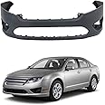 Front Bumper Cover Primed Replacement for Fusion 2010-2012 FO1000650