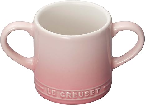Amazon Co Jp ル クルーゼ Le Creuset マグカップ ベビー マグカップ 1 Ml ミルキーピンク 耐熱 耐冷 電子レンジ オーブン 対応 日本正規販売品 ホーム キッチン