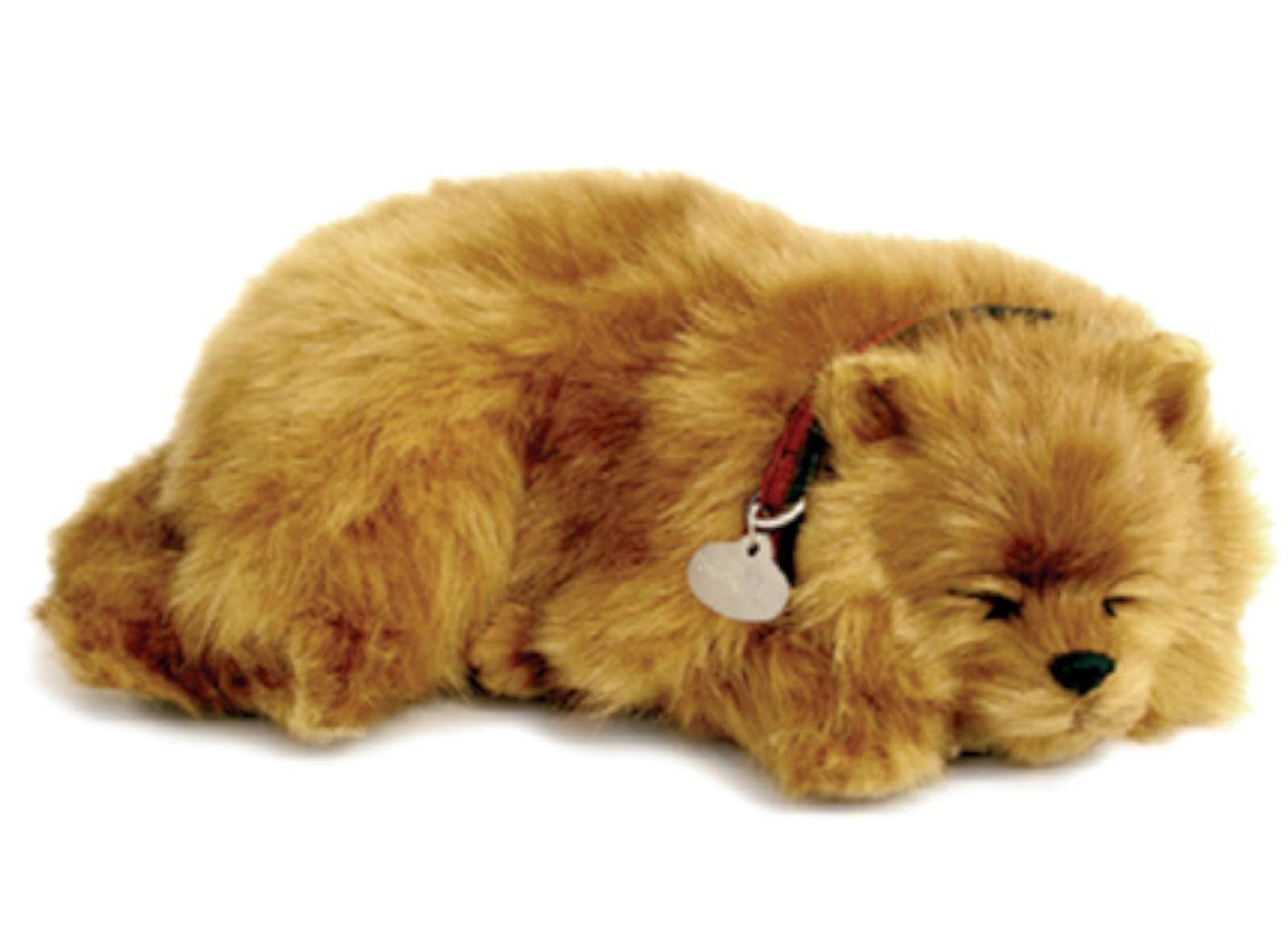 Perfect Petzzz ® The Original Breathing Pet Pomeranian Puppy New Huggable Soft Version Plush Toy Gift Bundle