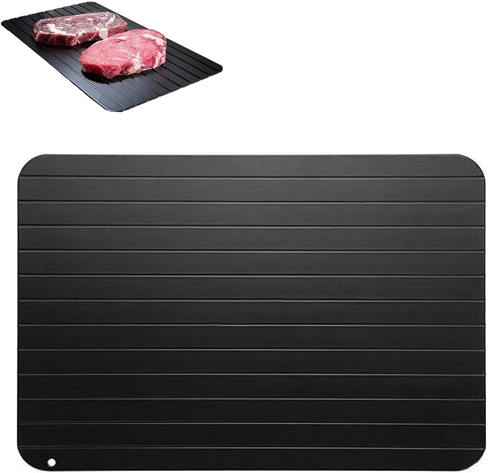 Defrosting Tray - Quick Thawing Plate for Meat & Fish