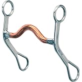 Weaver Leather All Purpose Bit Features 5-Inch Medium Port Copper Mouth
