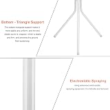 Youyijia Coat Stand 12 Hooks 3 Tier Freestanding Metal Hanger White view 6