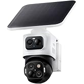 eufy Security eufyCam S4,4K Solar Camera Wireless Outdoor, Triple Lens Bullet-PTZ Cam, 360° View, 8X Auto Zoom, AI Recognition,AI Track, Color Night Vision, 0 Monthly Fee, Local Storage
