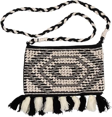 macrame crossbody bag