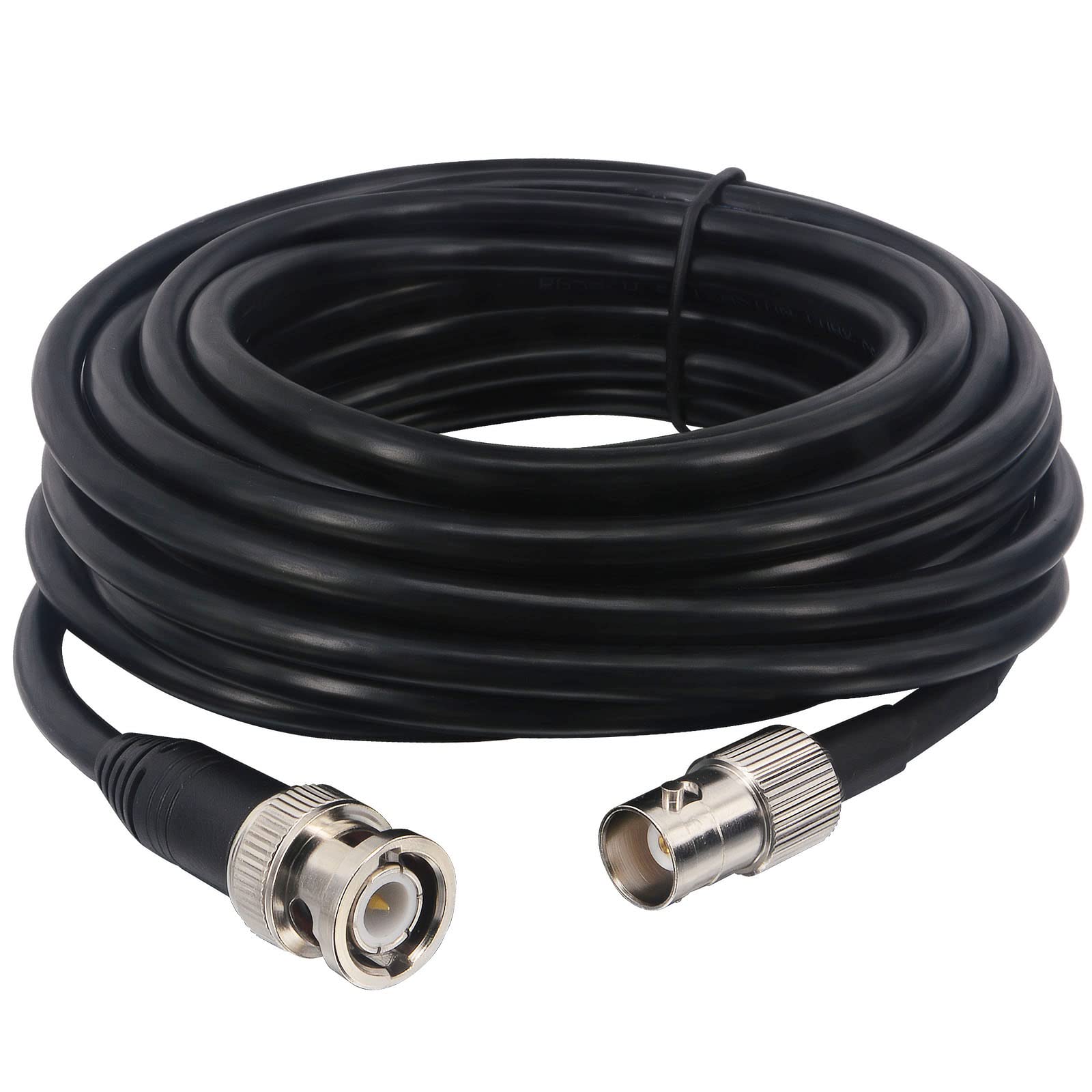 Boobrie Upgraded 5M BNC Extension Coaxial Cable RG58 Cable 50ohms BNC Male to Female Coaxial Cable SuperFlex RG58 Low Loss HD Video Cable for CCTV Video SDI Lead
