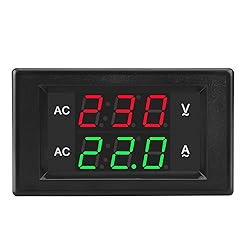 DROK Volt Amp Meter, AC 500V 100A Digital Voltmeter
