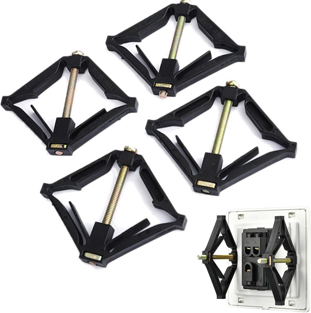 Rowwait 4pcs Switch Box Repair Tool Electrician Socket Cassette Support Rod 86