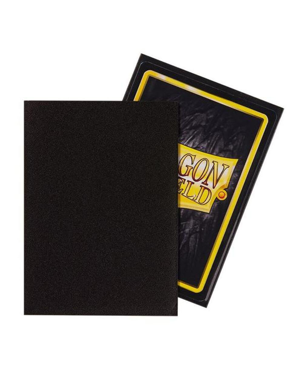 Dragon Shield Matte Black Standard Size 100 ct Card Sleeves Individual Pack โ image 1