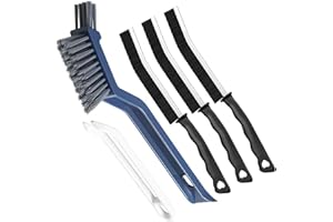 LANARP 3 Pack Crevice Cleaning Brush Hard Bristle Crevice Brush for Household Use Dead Corners Multifunctional Brushes for Cleaning Gap Brush Cleaner for Blind Baseboard Fan Window or Sliding Door Track