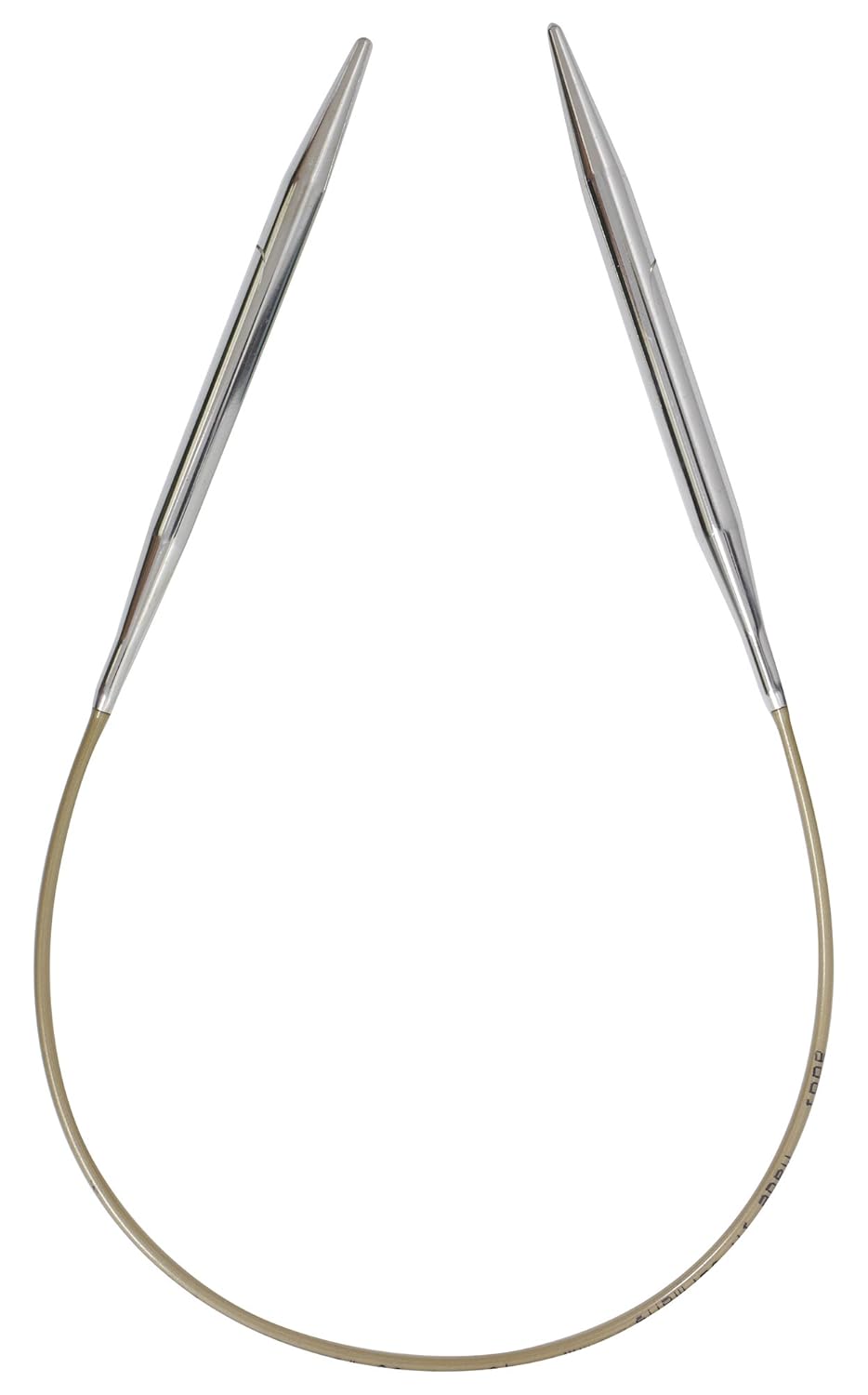Addi Circular Knitting Needles Brass NickelPlated 40 cm / 6 mm 1 pc