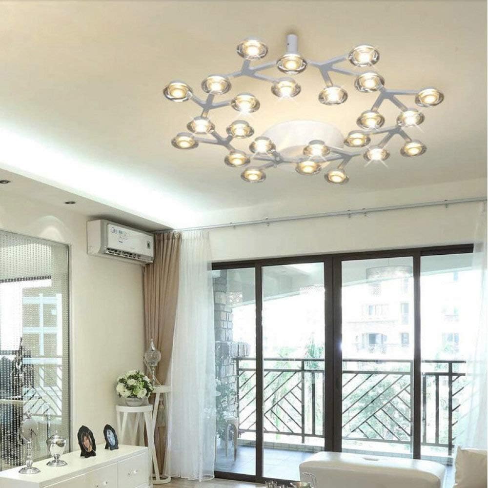 WSYYWD Designed Surface Mount Starlight Led Ceiling Lamp Home Living Room Bedroom Office Lighting 13 Heads Long Ceiling Cool White