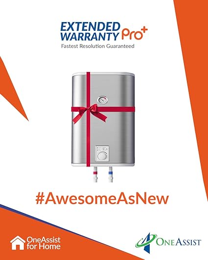 1 Year Extended Warranty Pro Plus Plan for Water Heaters Between Rs. 5,000 to Rs. 10,000