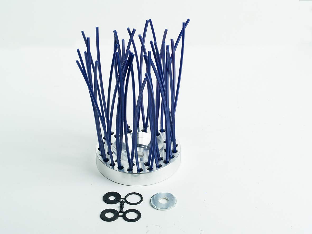 Ratioparts Wild Herb Brush 25.4 mm Diameter Boring 18 Draden for Brush Cutter OCTO Pro, Blue