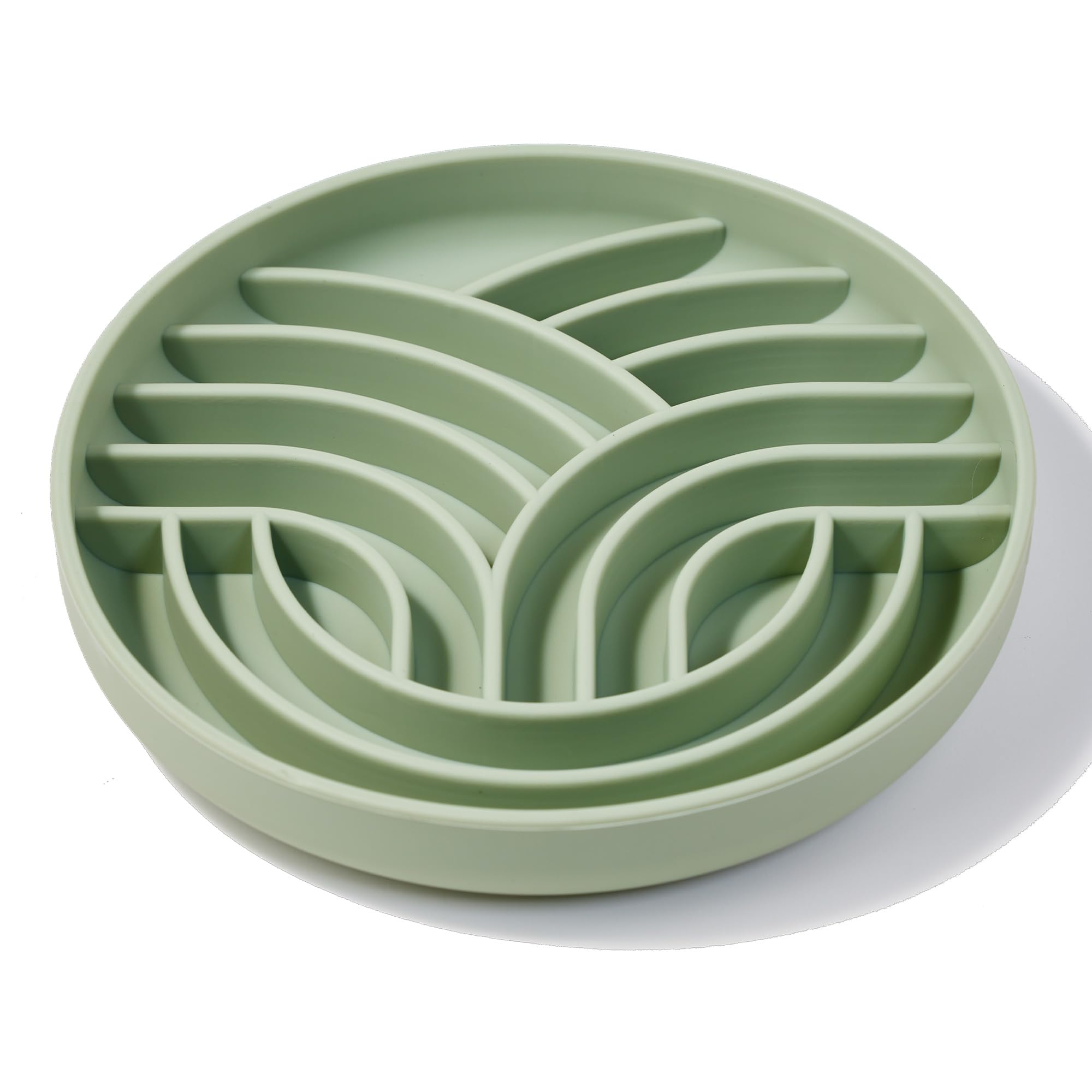 Photo 1 of OHMO Slow Feeder Dog Bowls(Tree Life, Sage Green) Enrichment Soft Silicone Food Safe Feeding Bowl Non Slip Suction Cup for All Breed Pet, Cat Slow Down Eating Dishes, Boredom and Anxiety Reducer