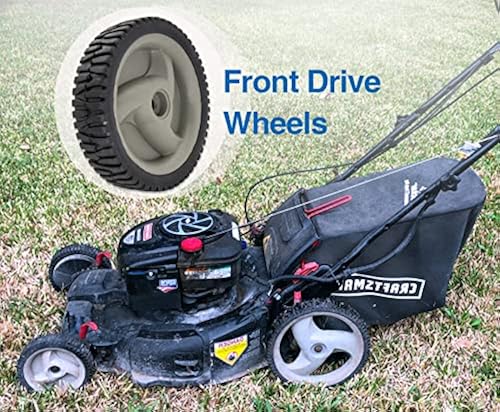 583719501 194231X460 Front Drive Wheels Compatible for Craftsman