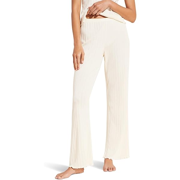 UGG Rosalinda Pant ブラウン フレアパンツ UGG Women's Rosalinda Pant Uggblock, Cedar BARK at Amazon
