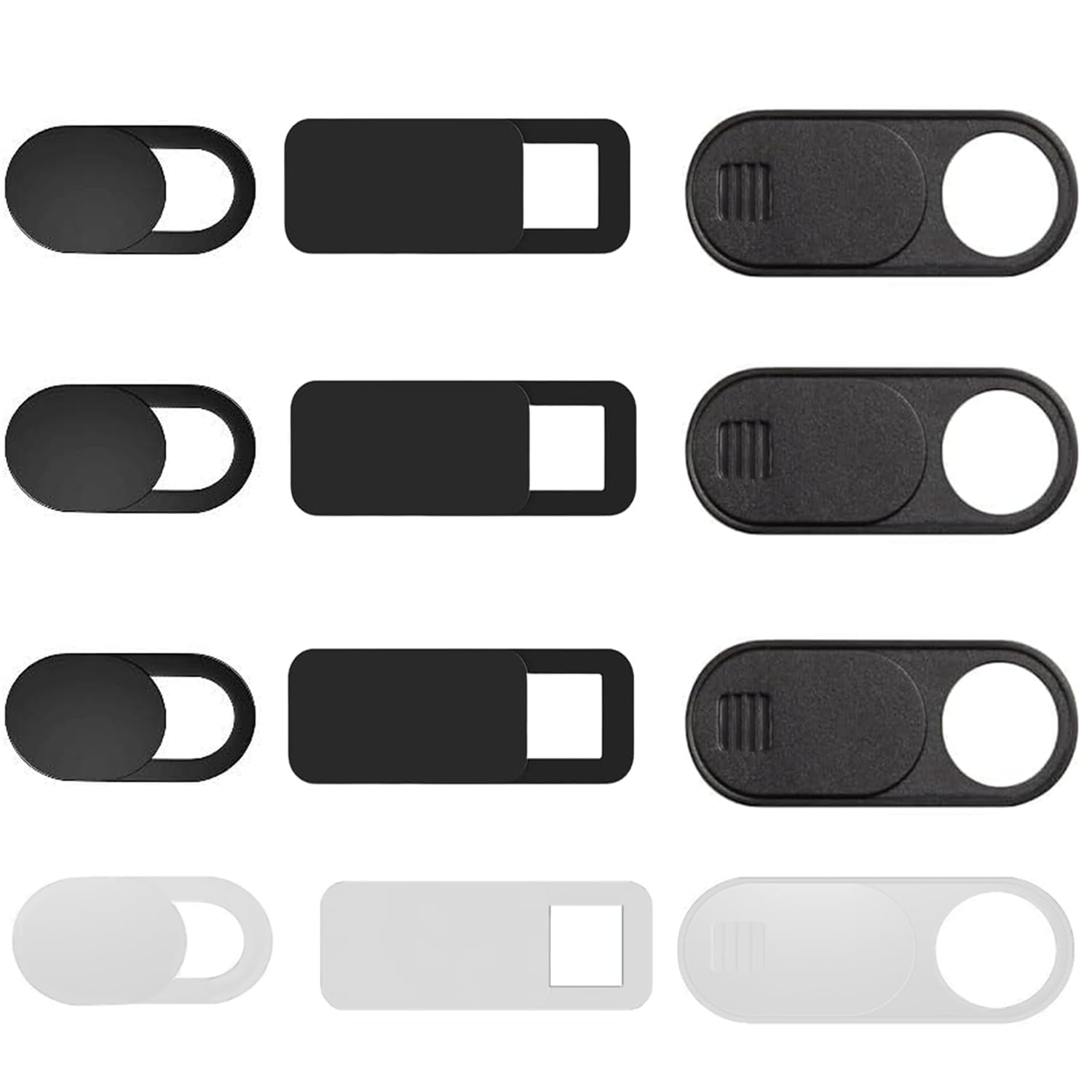 Photo 1 of 12 PCS Ultra-Thin Webcam Cover Slide for Laptop iPhone iPad MacBook Pro Computer iMac Cell Phone(Tesla Model 3/Y Interior Cabin Camera) PC Accessories Camera Blocker Slider, Great for Privacy