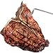 Sorbus BBQ Hook Food Flipper Set – Great Barbecue Stick & Cooking Turner Hooks for Bacon Meat Vegetables Sausage Fish Chicken Steak Ribs and More – Set of 2