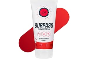 SURPASS-CARE SURPASS Pro Cycling Chamois Cream & Anti Chafing Cream (5.74oz) | Saddle Sore Treatment | Cycle Anti Chafe Men & Women Thigh Rescue | Bike Shorts Friction Relief