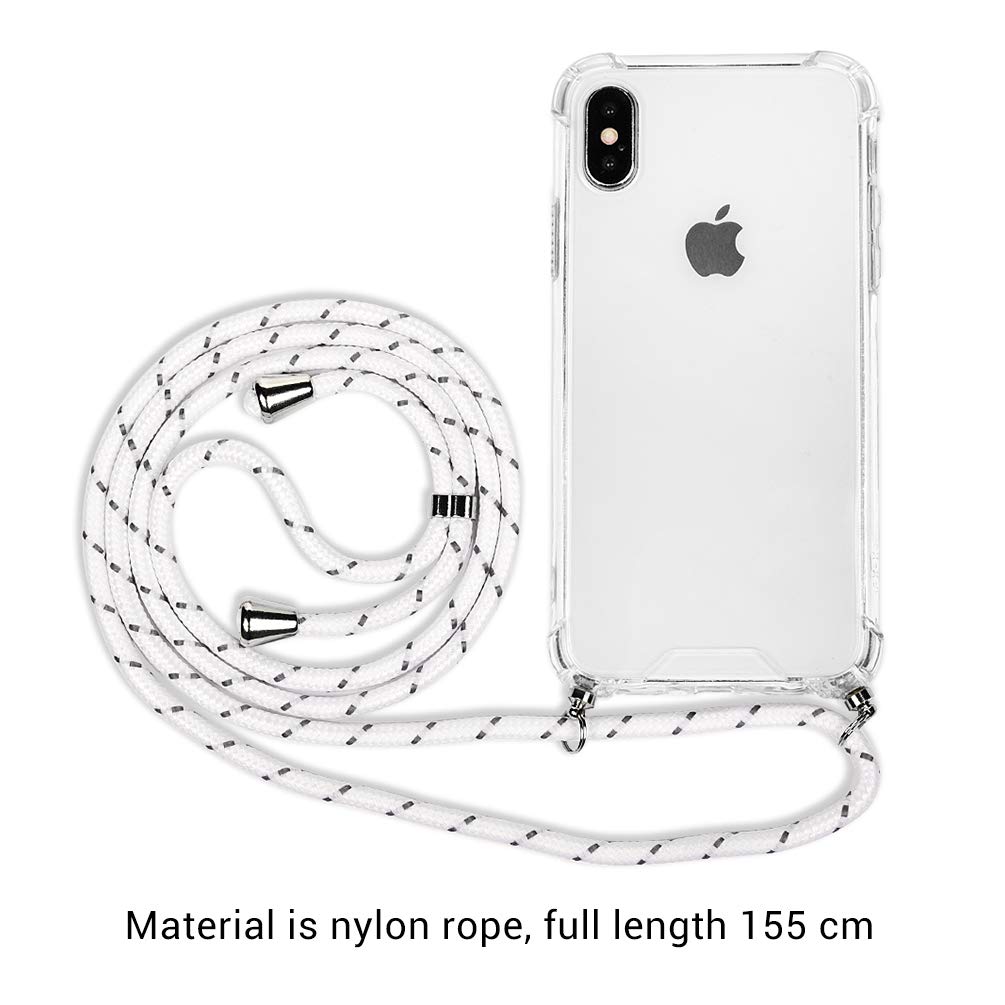 Handyhülle Iphone Xs Max Mit Band Elektronik & Foto Handyhülle Case mit Kordel zum Umhängen mit