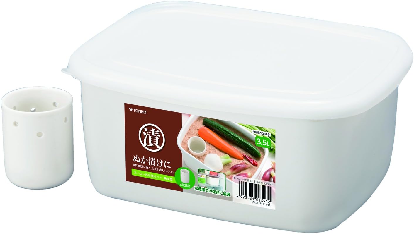 トンボ ぬか漬けポット水取器付角3.3型