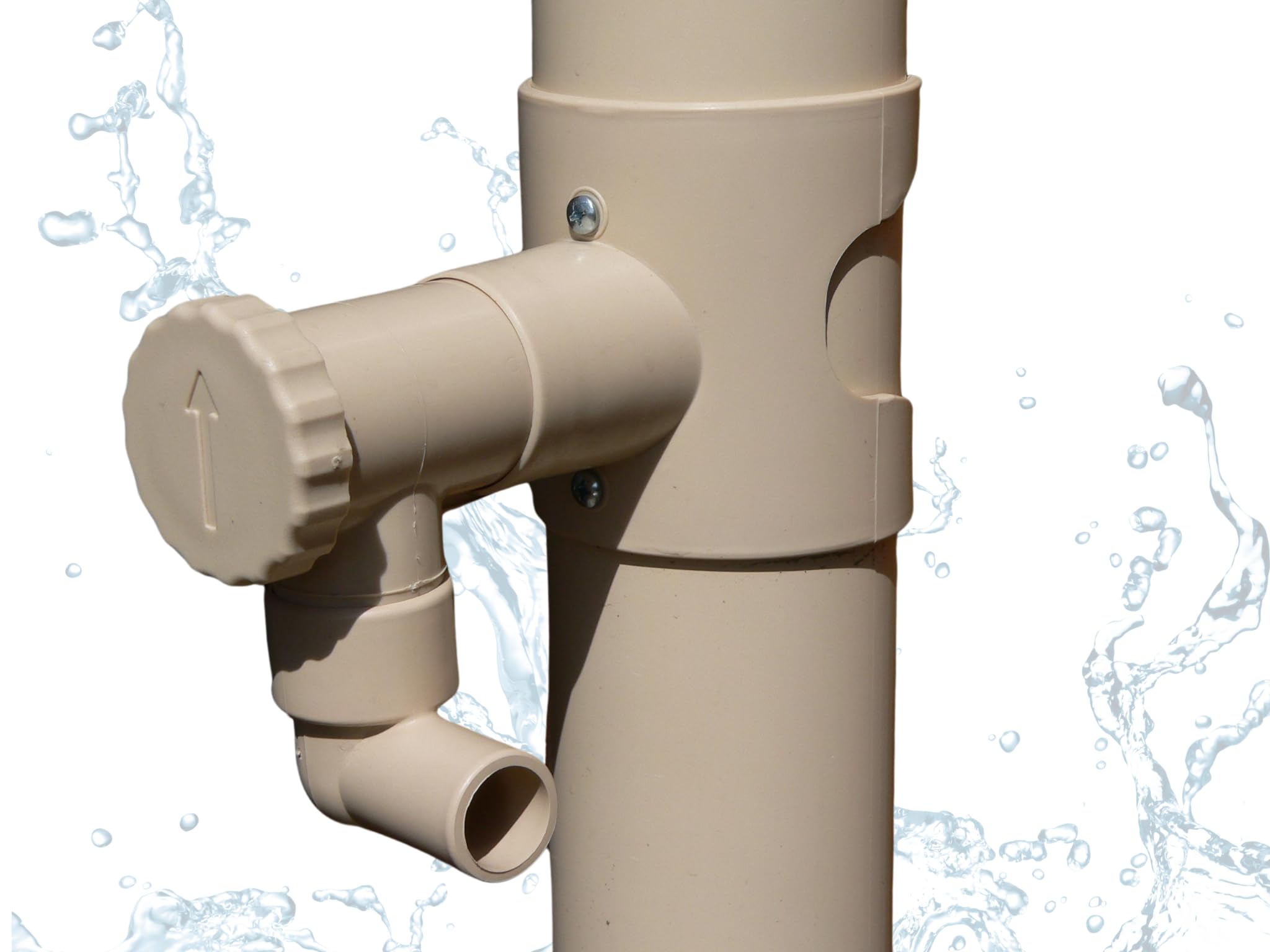 Collecteur Circ. Sable + 60 cm Tuyau Souple