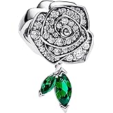 YUMINN Love and Heart Charms 925 Sterling Silver for Bracelets and Necklaces Dangle Beads Jewelry for Women