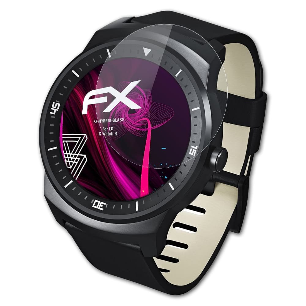 atFoliX Lámina Protectora de plástico Cristal Compatible con LG G ...