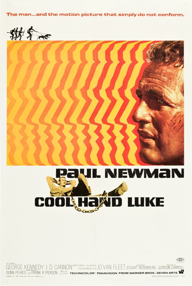 Photo 1 of ***FACTORY SEALED*** Posterazzi Cool Hand Luke Paul Newman 1967. Movie Masterprint Poster Print, (11 x 17)