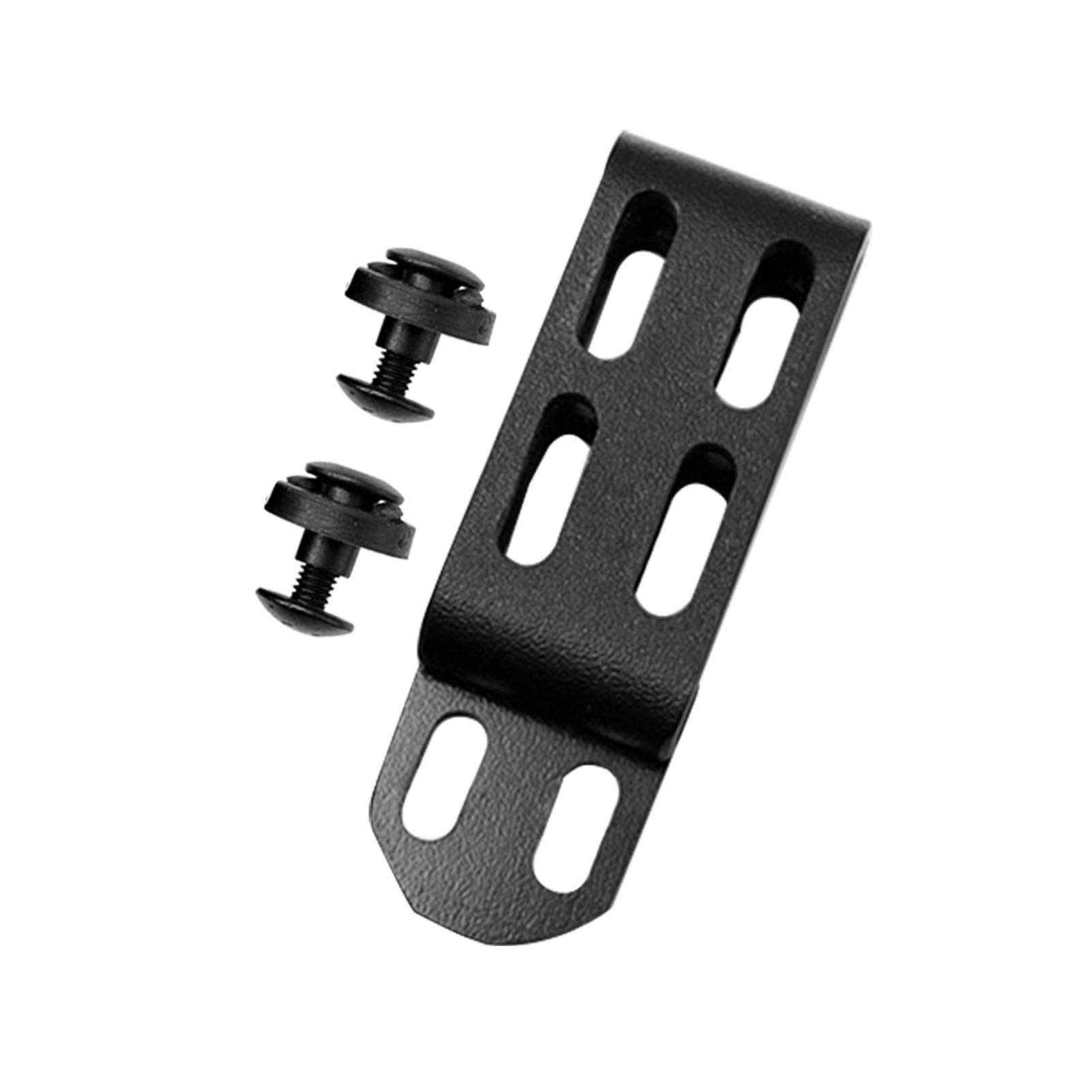 ALEOHALTER Back Clip Shell, Tool Waist Hanging Black Kydex C-Clip For K Sheath Accessories(black)
