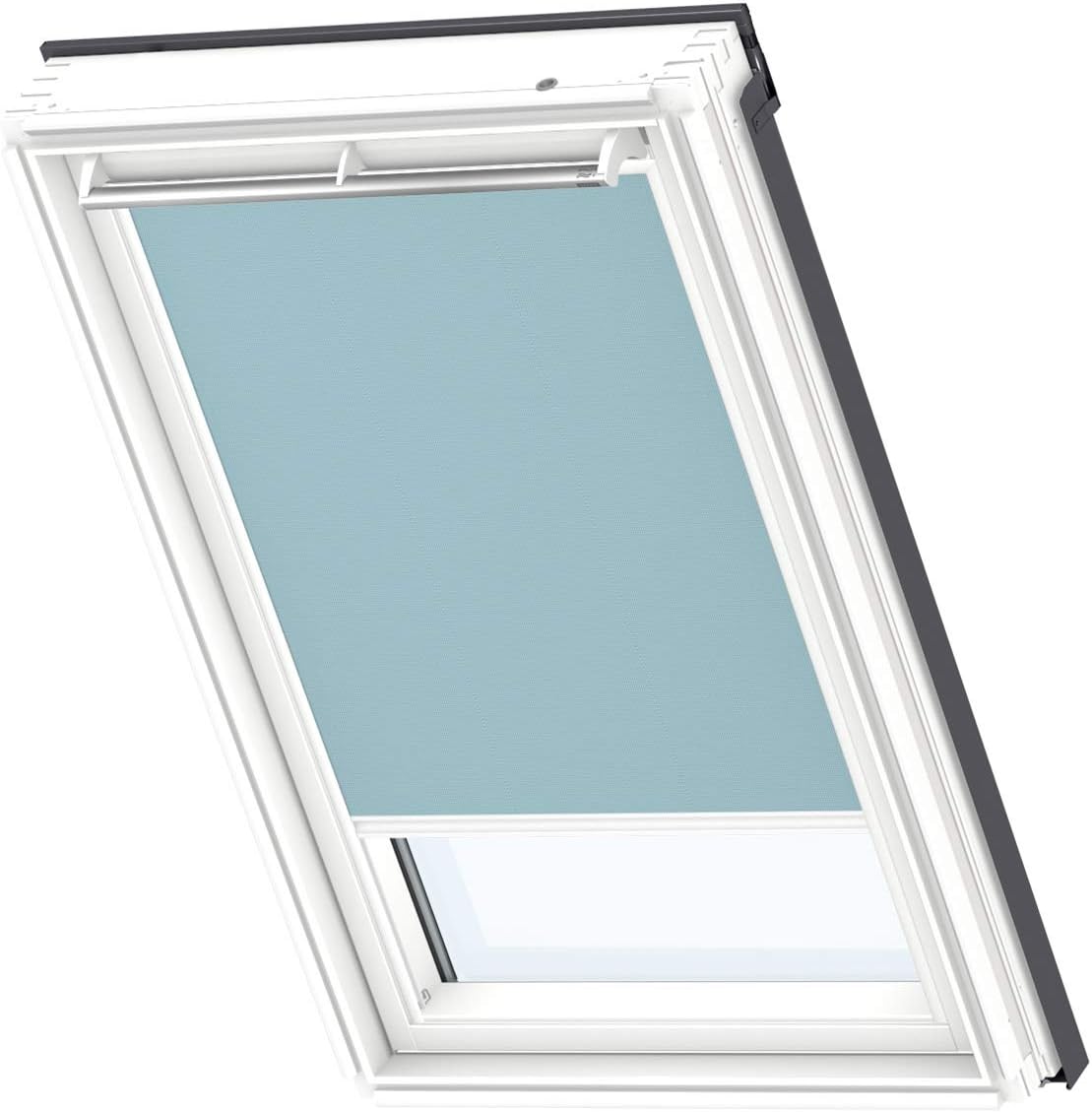 VELUX Original Blackout Blind (DKL), White Frame, S06, 606, 4, Light