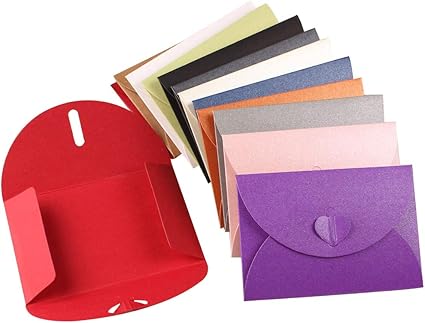 Buste In Carta Kraft Con Cuore 48 Pezzi Colorate Per Biglietti Di Natale San Valentino Anniversario Di Matrimonio Fai Da Te 12 Colori 10 4 X 15 9 Cm Amazon It Casa E Cucina