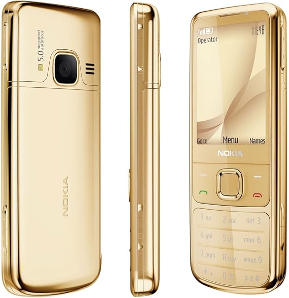 Amazon Com Unlocked Nokia 6700 C Clasico Bar Metal Telefono Celular Hot Selling Dorado