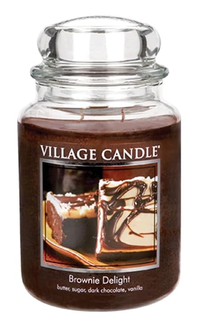 Village Candle Duftkerze 17 x 10 cm, 1219 g Brownie-Vergnügen