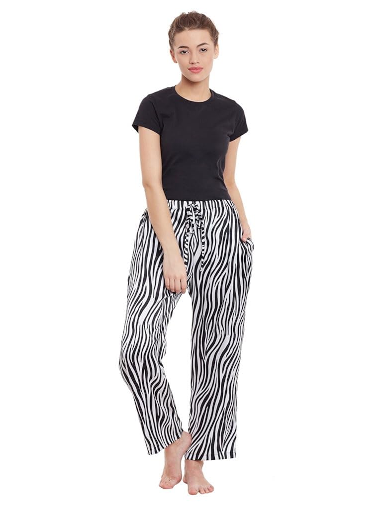 miss chase women's straight fit pyjama